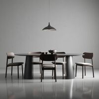 Elephant Eetkamerstoel Donker Eiken/Beige Breeze