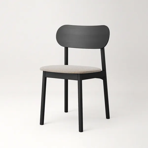 Elephant Spisestol Sort/Beige Breeze
