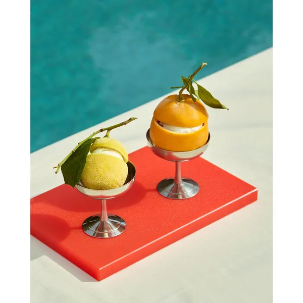 Slice Cutting Board Medium Red