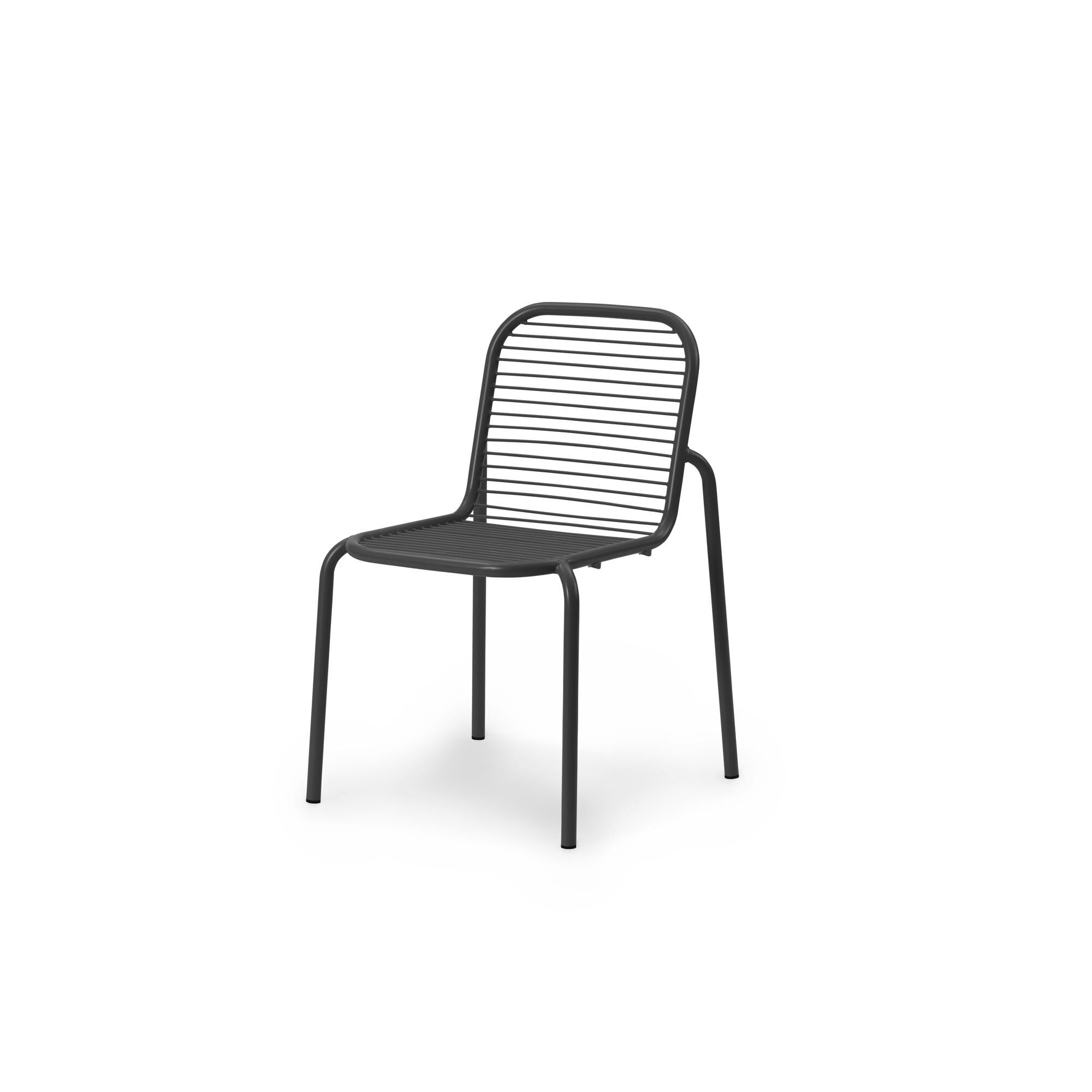 Vig Chaise D'extérieur Noir