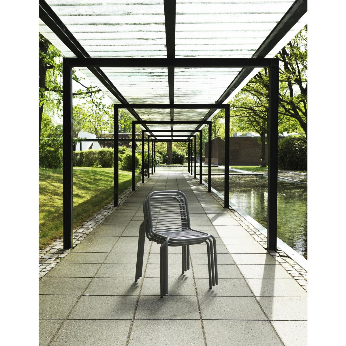 Vig Outdoor Chair Dark Green