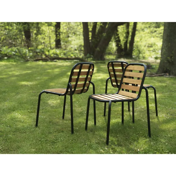 Vig Outdoor Chair Dark Green/Robinia