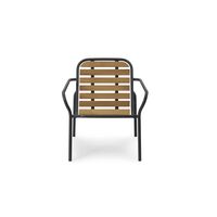 Vig Armchair Black/Robinia