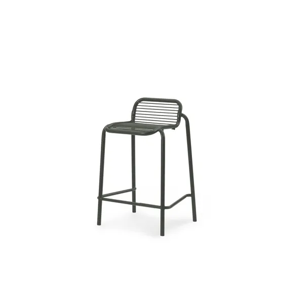 Vig Bar Stool H65 Dark Green