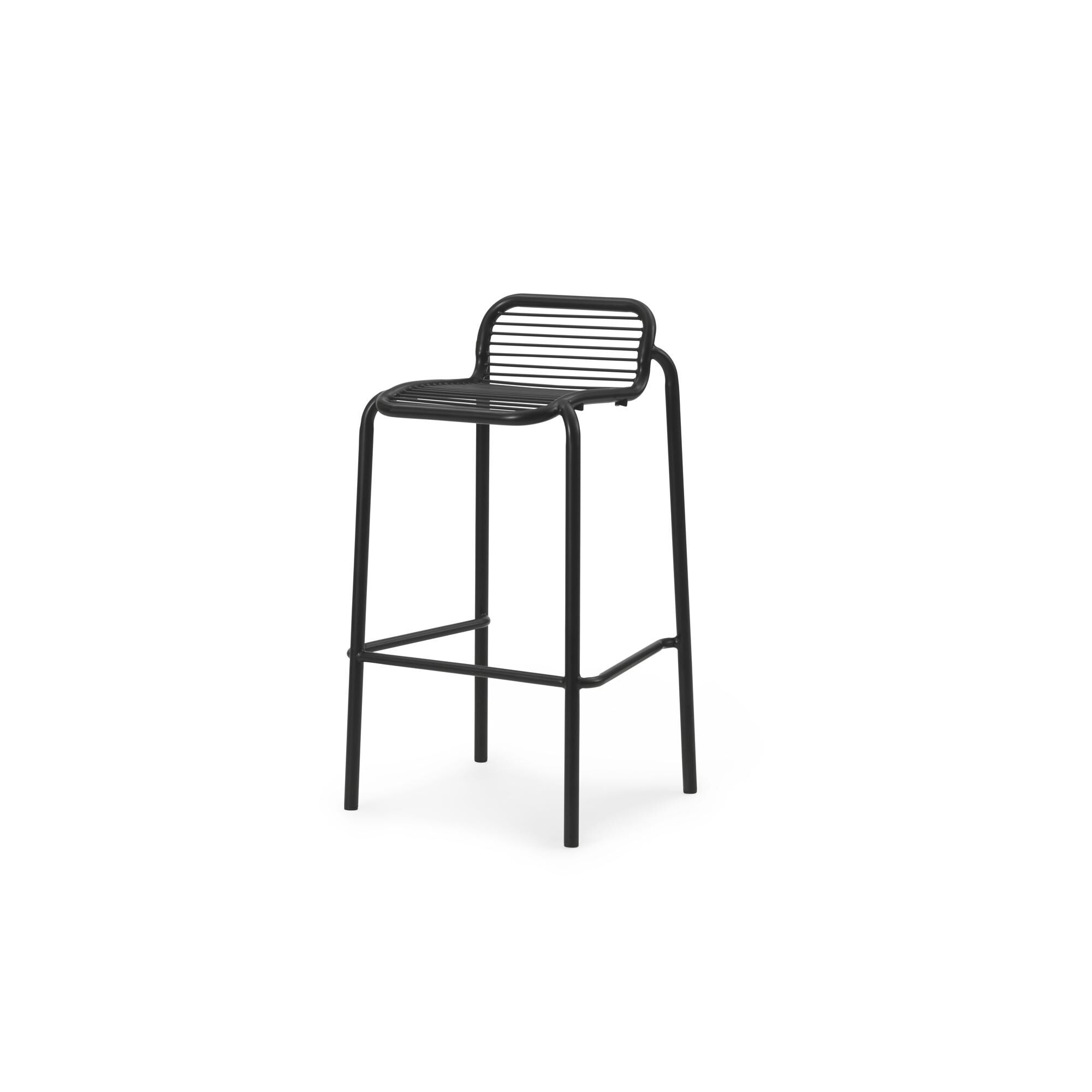 Vig Barstol H75 cm Sort