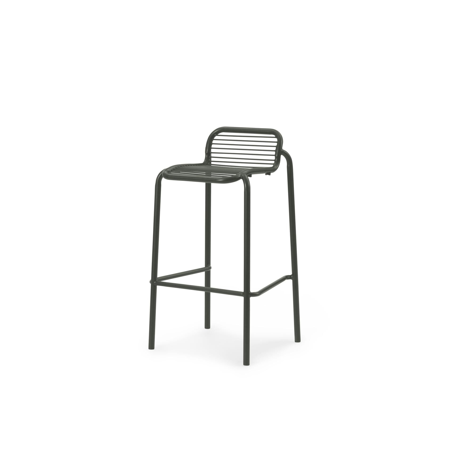 Vig Barstol H75 cm Mørk Grøn