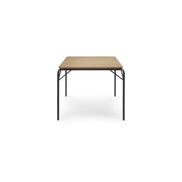 Vig Esstisch 90 x 200 cm Schwarz/Robinie