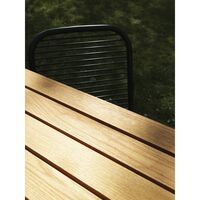 Vig Esstisch 90 x 200 cm Schwarz/Robinie