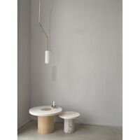 Sintra Side Table/Coffee Table Small White Marble