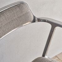 452 Swivel Swivel Chair Dark Sand/ Aluminum