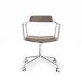 Aluminium / Dunkles Sand Textil