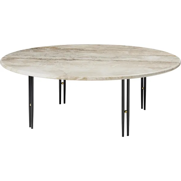 IOI Coffee Table Ø100 Black/ Beige