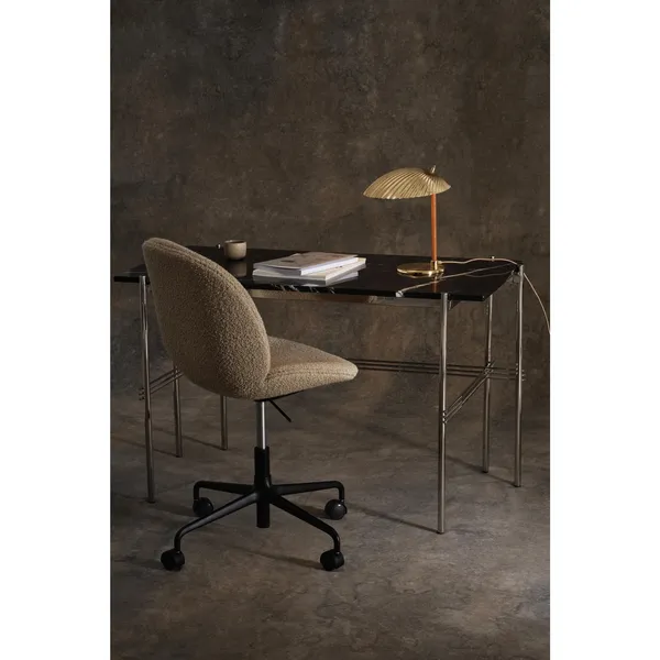 Beetle Office Chair Upholstered Matt Black/ Karakorum 003