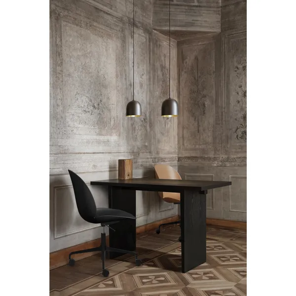 Beetle Office Chair Upholstered Matt Black/ Karakorum 003
