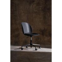 Beetle Office Chair Matt Black/ Black