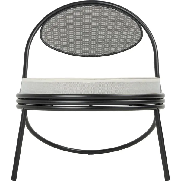 Copacabana Outdoor Schwarz Matt/Leslie Stripe 020