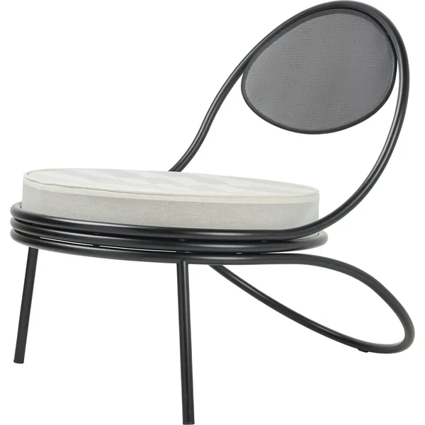 Copacabana Outdoor Schwarz Matt/Leslie Stripe 020