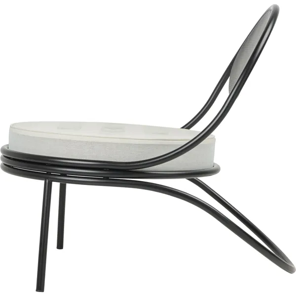Copacabana Outdoor Schwarz Matt/Leslie Stripe 020