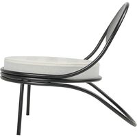 Sedia da Esterno Copacabana Nero/Leslie Stripe 020