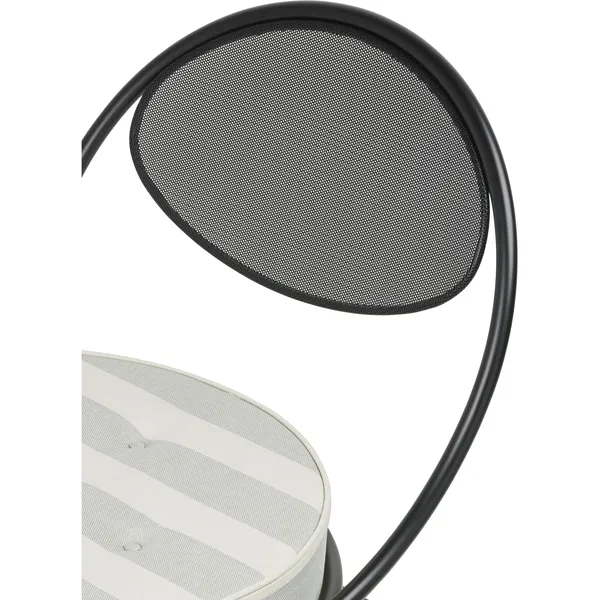 Copacabana Outdoor Schwarz Matt/Leslie Stripe 020