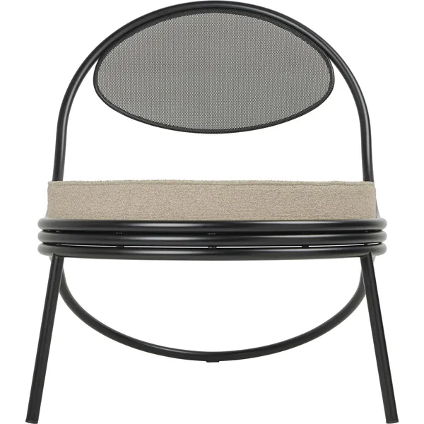 Chaise D'extérieur Copacabana Noir Mat/Lorkey 41