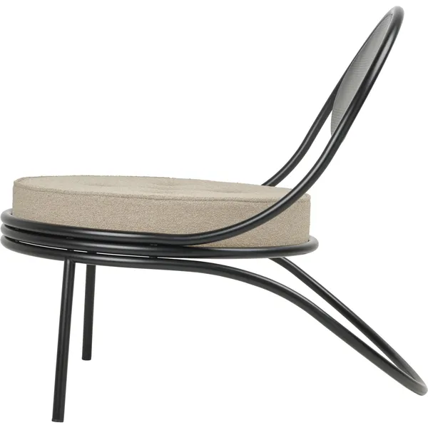 Chaise D'extérieur Copacabana Noir Mat/Lorkey 41