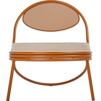 Copacabana Udendørsstol Orange/Leslie Stripe 040