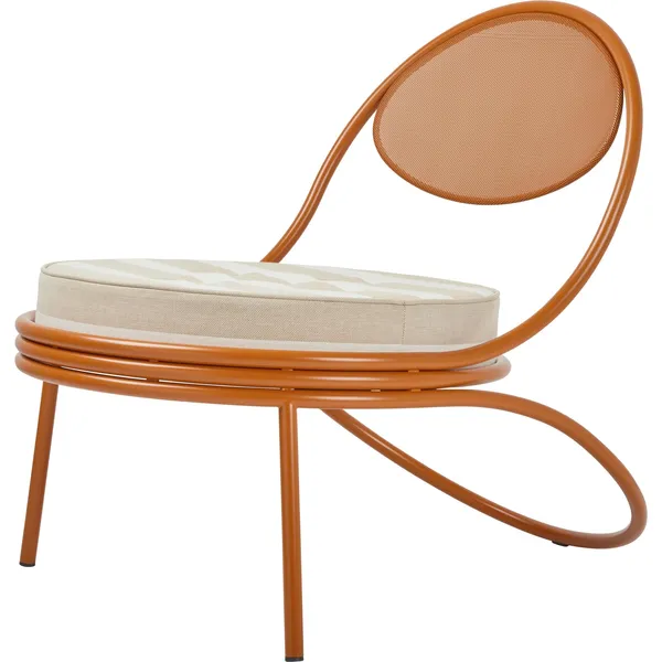 Copacabana Outdoor Stuhl Orange/ Leslie Stripe 040