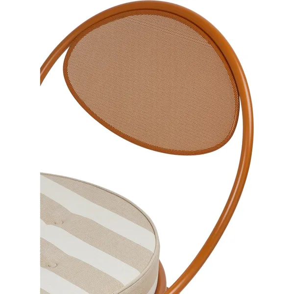Copacabana Outdoor Stuhl Orange/ Leslie Stripe 040
