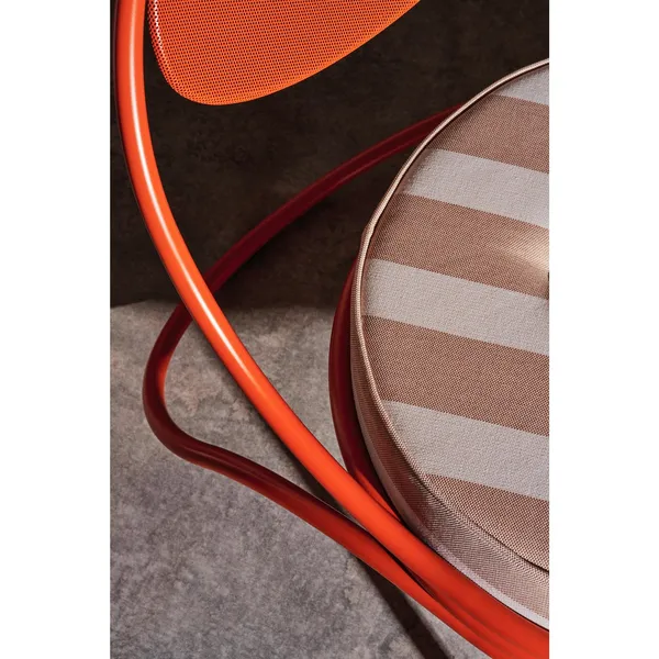 Copacabana Outdoor Stuhl Orange/ Leslie Stripe 040