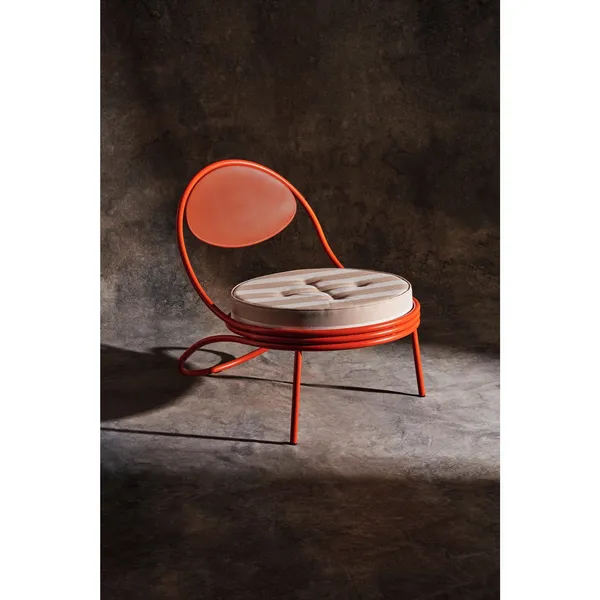 Copacabana Outdoor Stuhl Orange/ Leslie Stripe 040