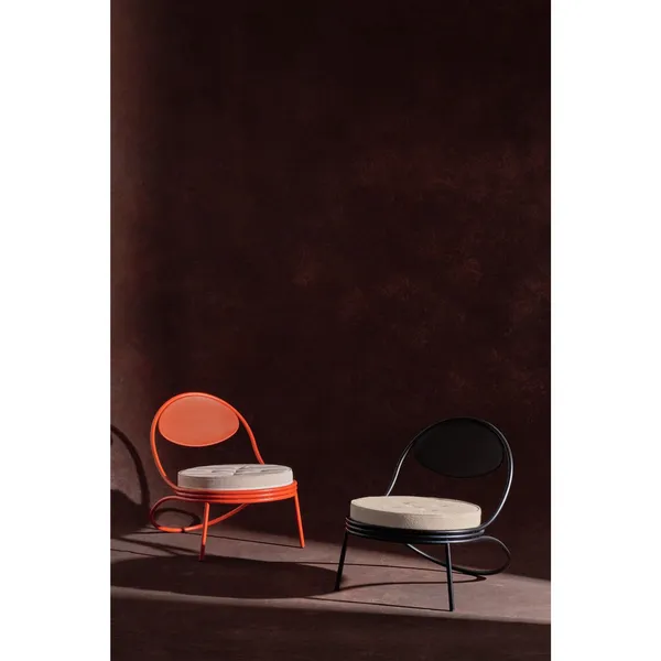 Copacabana Outdoor Stuhl Orange/ Leslie Stripe 040