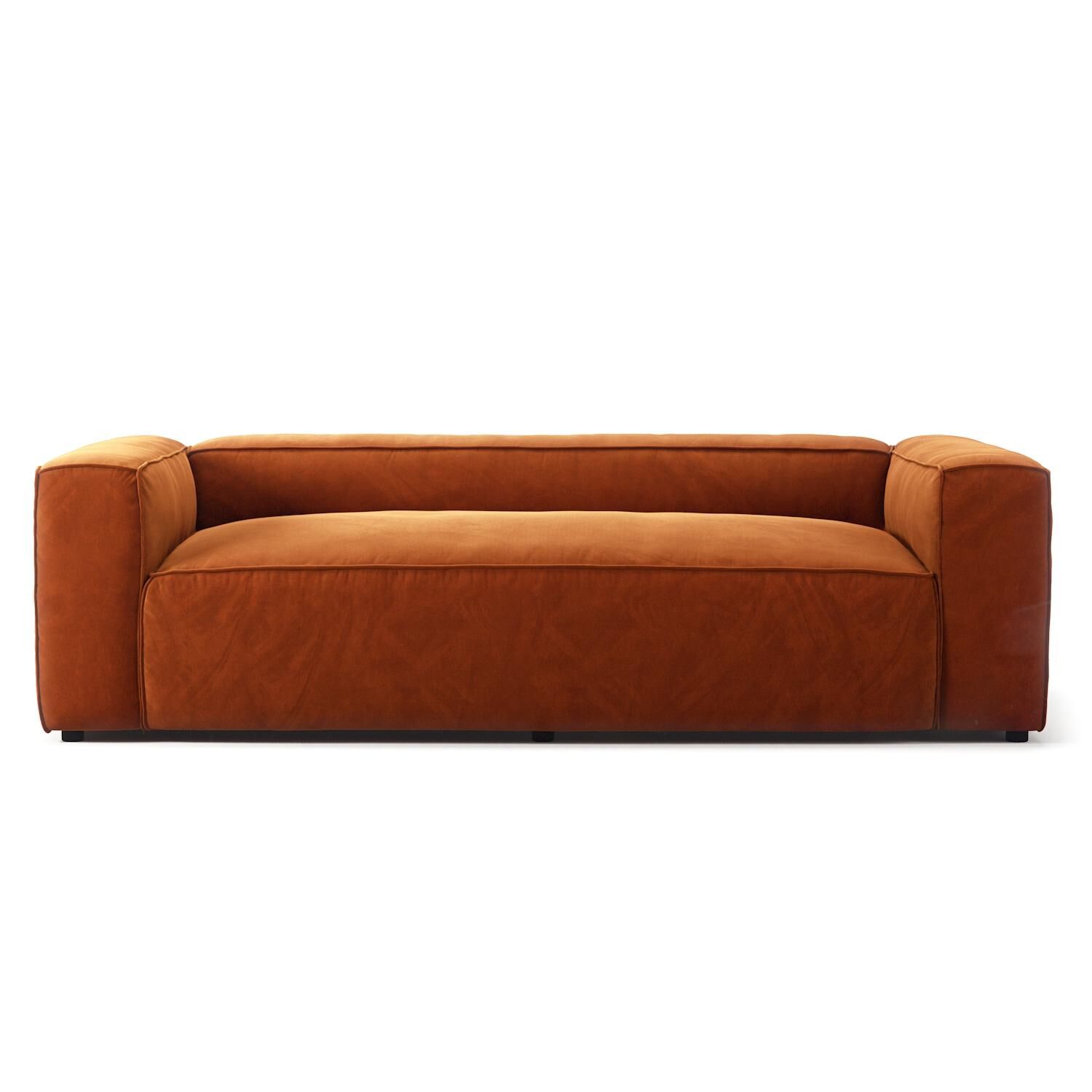 Grand 2-Personers Sofa Kobber