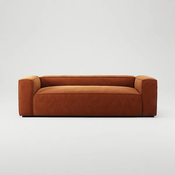 Grand 2-Seater Sofa Copper