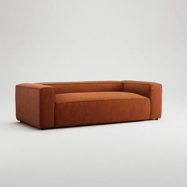 Grand 2-Seater Sofa Copper