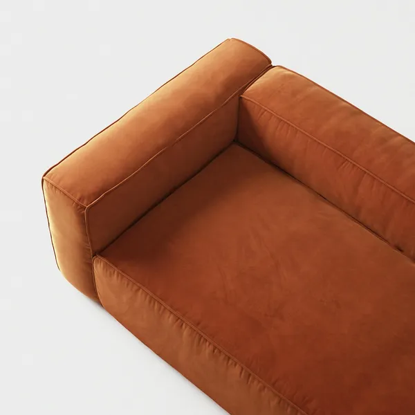 Grand 2-Seater Sofa Copper
