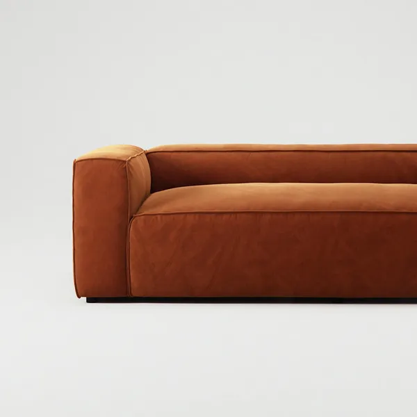 Grand 2-Seater Sofa Copper