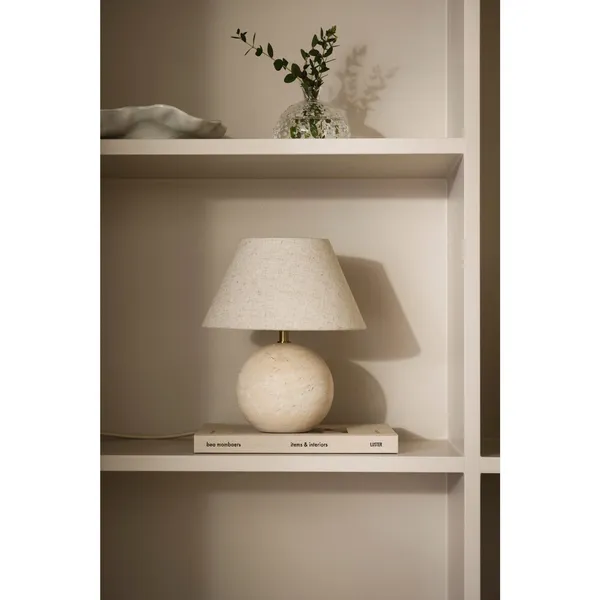 Castello 24 Table Lamp Travertine