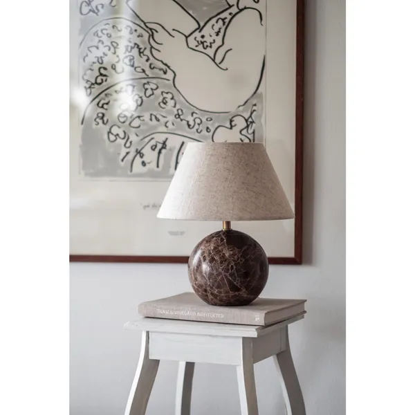 Castello 24 Table Lamp Brown