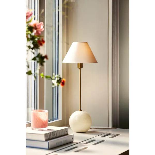 Iris 20 Table Lamp Cream