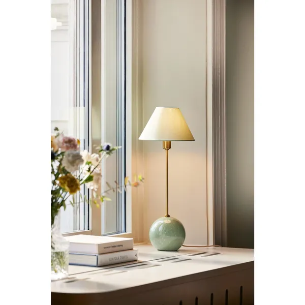 Iris 20 Table Lamp Green