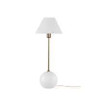 Iris 20 Table Lamp White