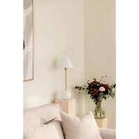 Iris 20 Table Lamp White