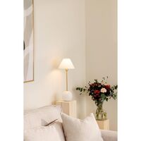 Iris 20 Table Lamp White