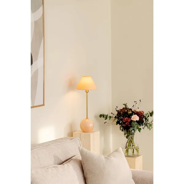 Iris 20 Table Lamp Blush