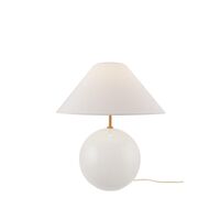 Iris 35 Table Lamp White