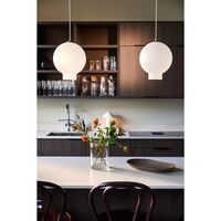 Wit 25 Hanglamp Mat