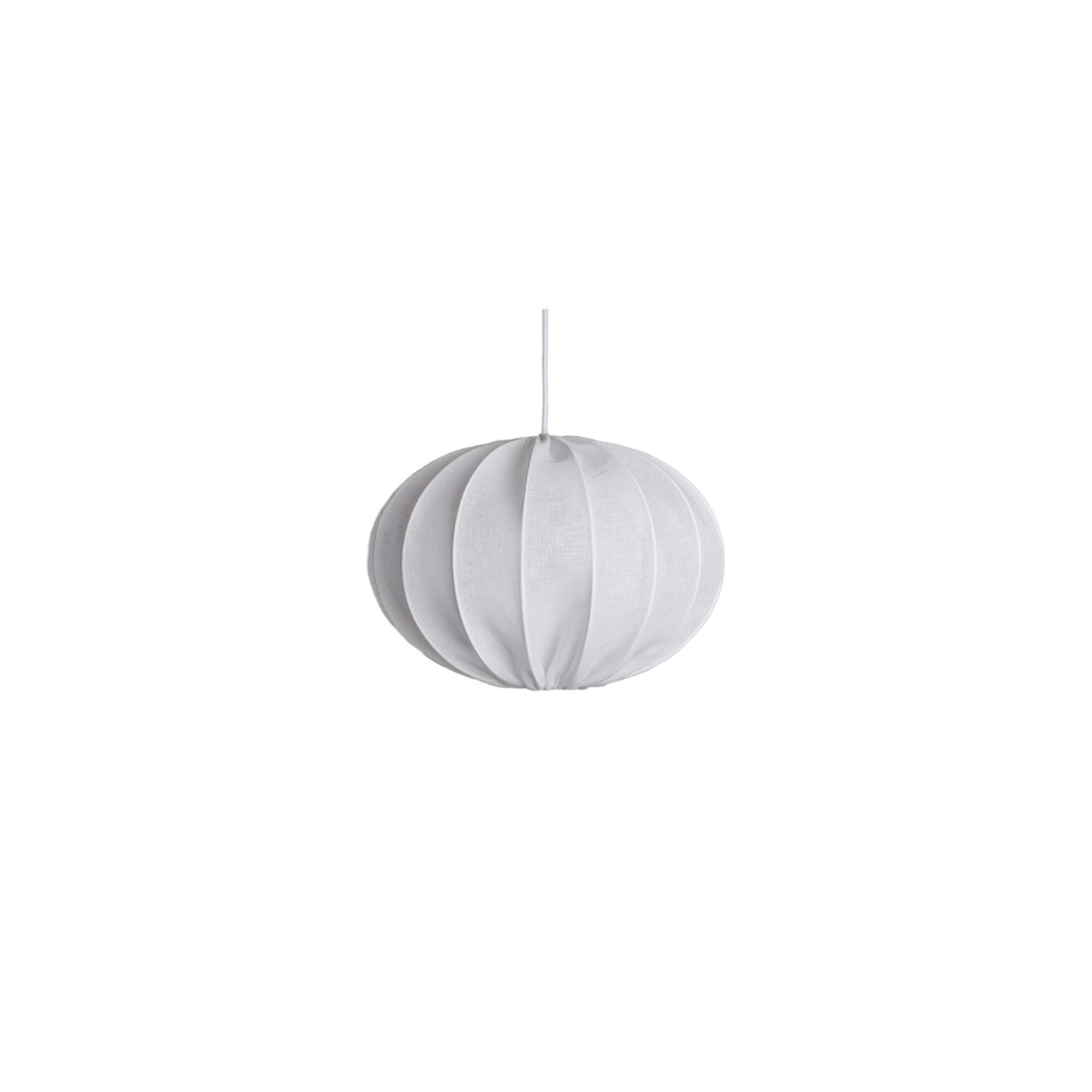 Boll 40 Lampeskjerm Lin/ Hvit