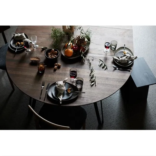 Space Verlengplaat Voor Eettafel B150 Gerookt Eiken