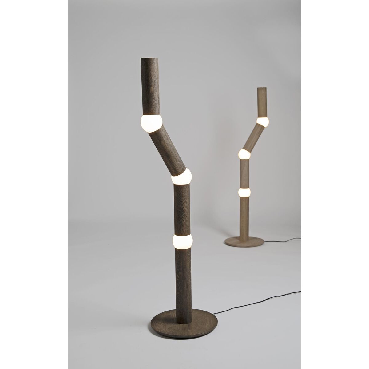 LIGHTBONE Floor Lamp Natural Oak